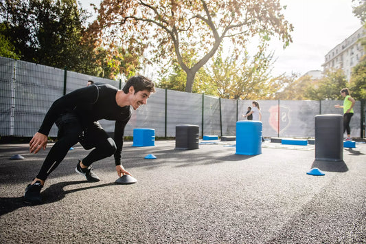 Homme en crossfit