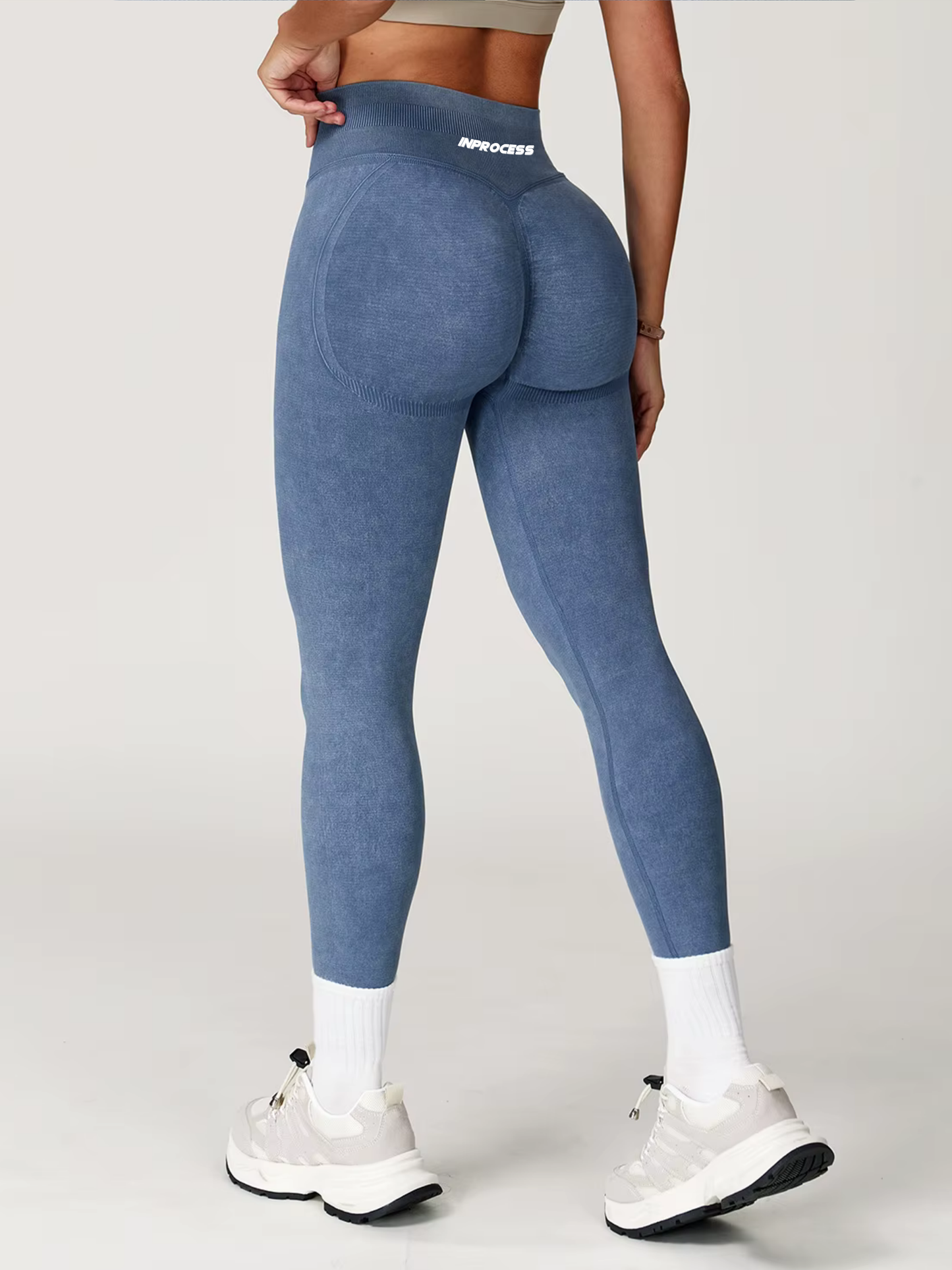 Legging Element Bleu - Ventre Plat & Confort