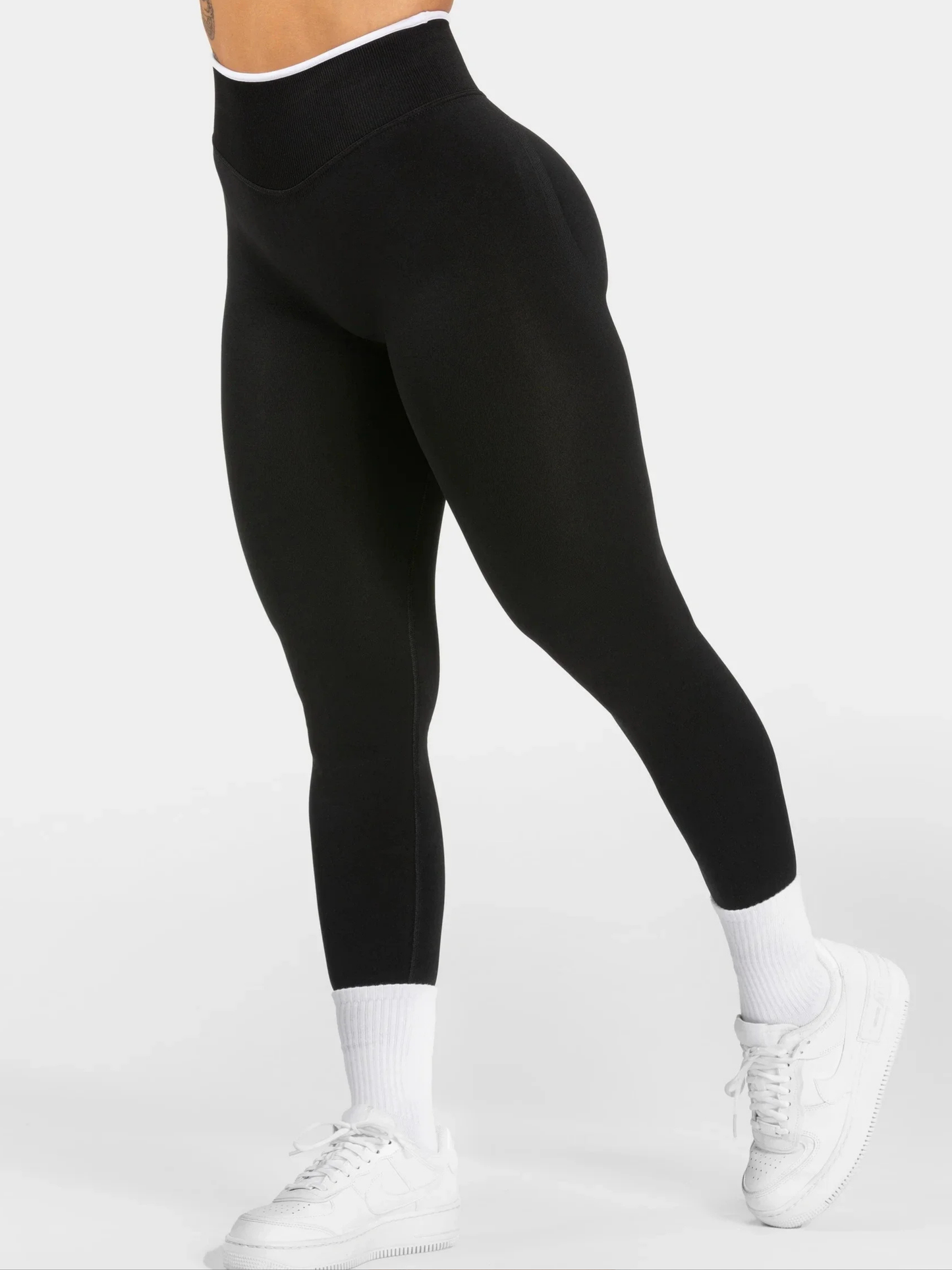 Legging Ventre-Plat Noir | Push-up