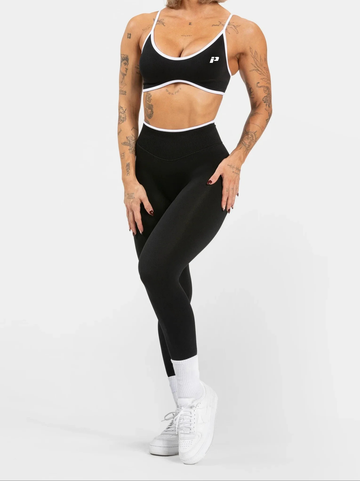 Brassière De Sport Noir - Maintient Réglables