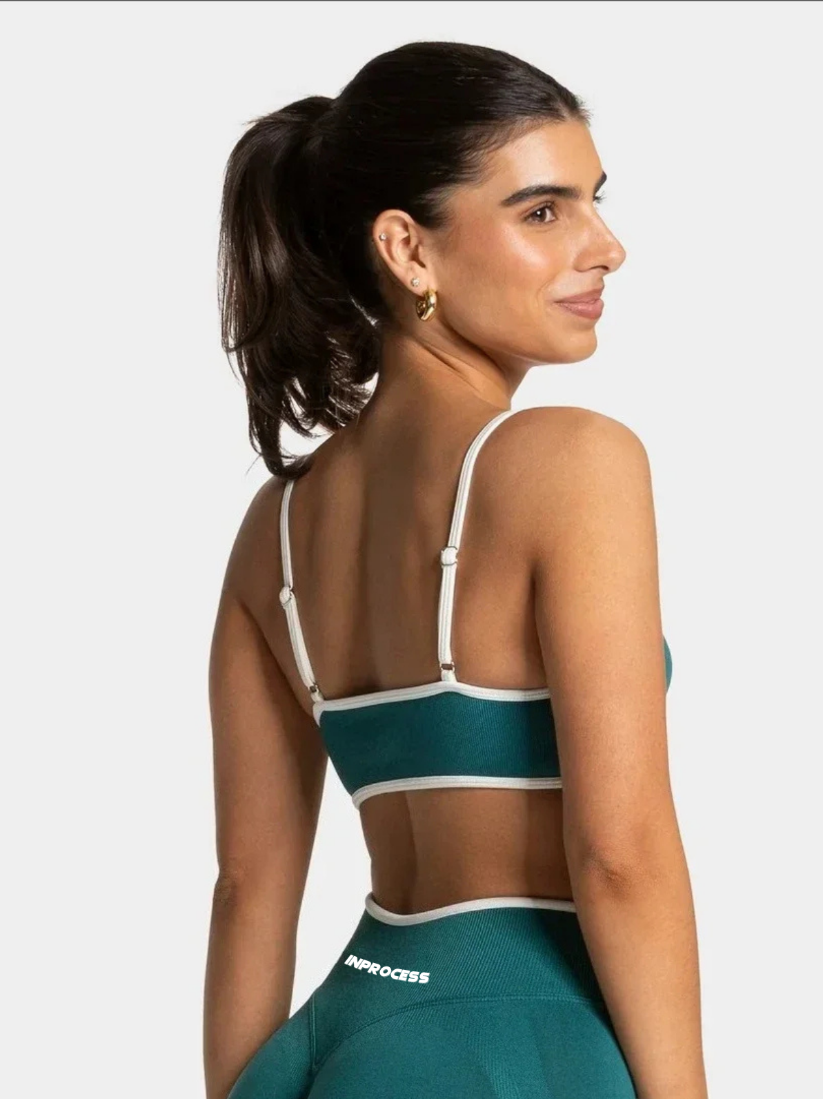 Brassière De Sport Vert - Maintient Réglables