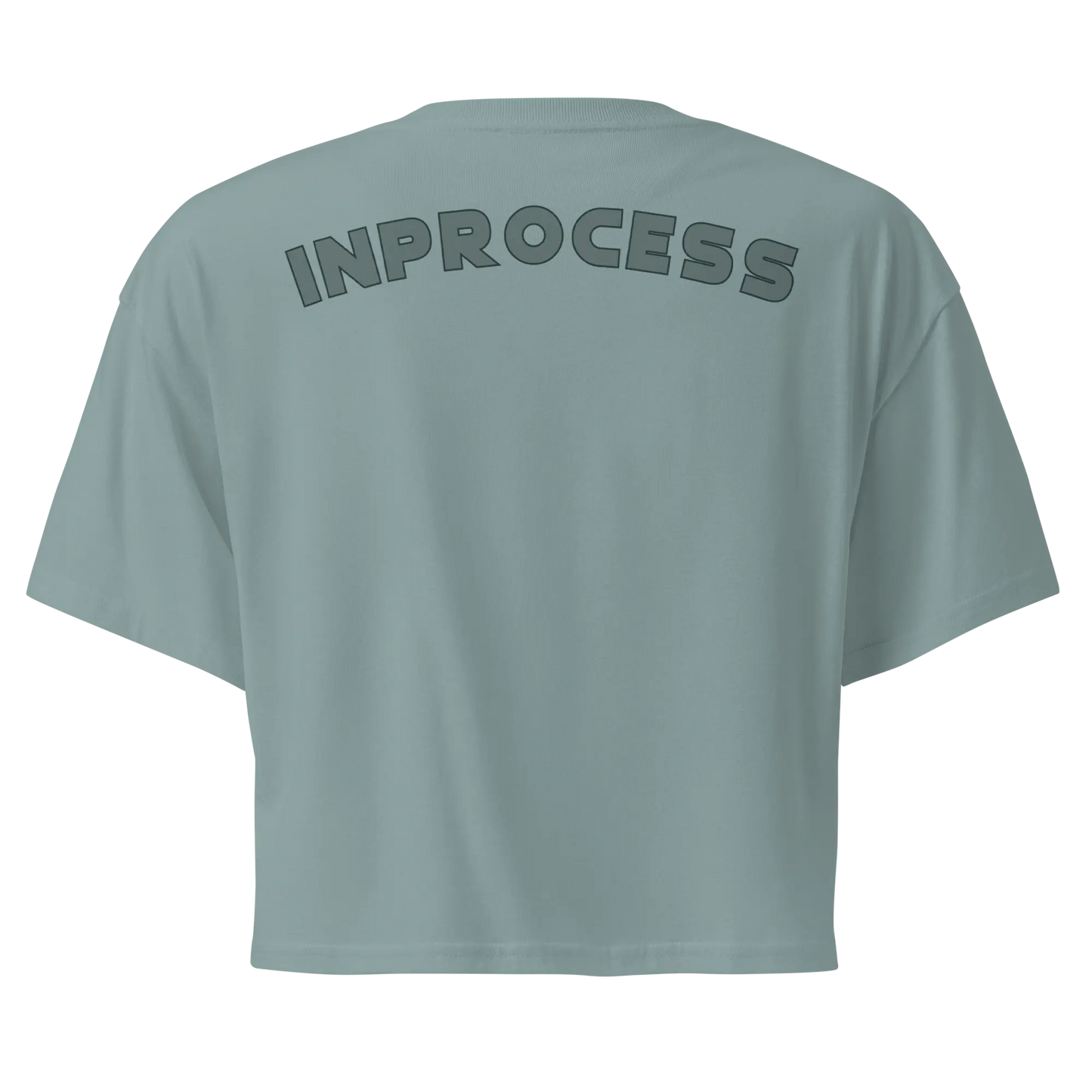 Crop Top Vert Foncé- Sport Intense