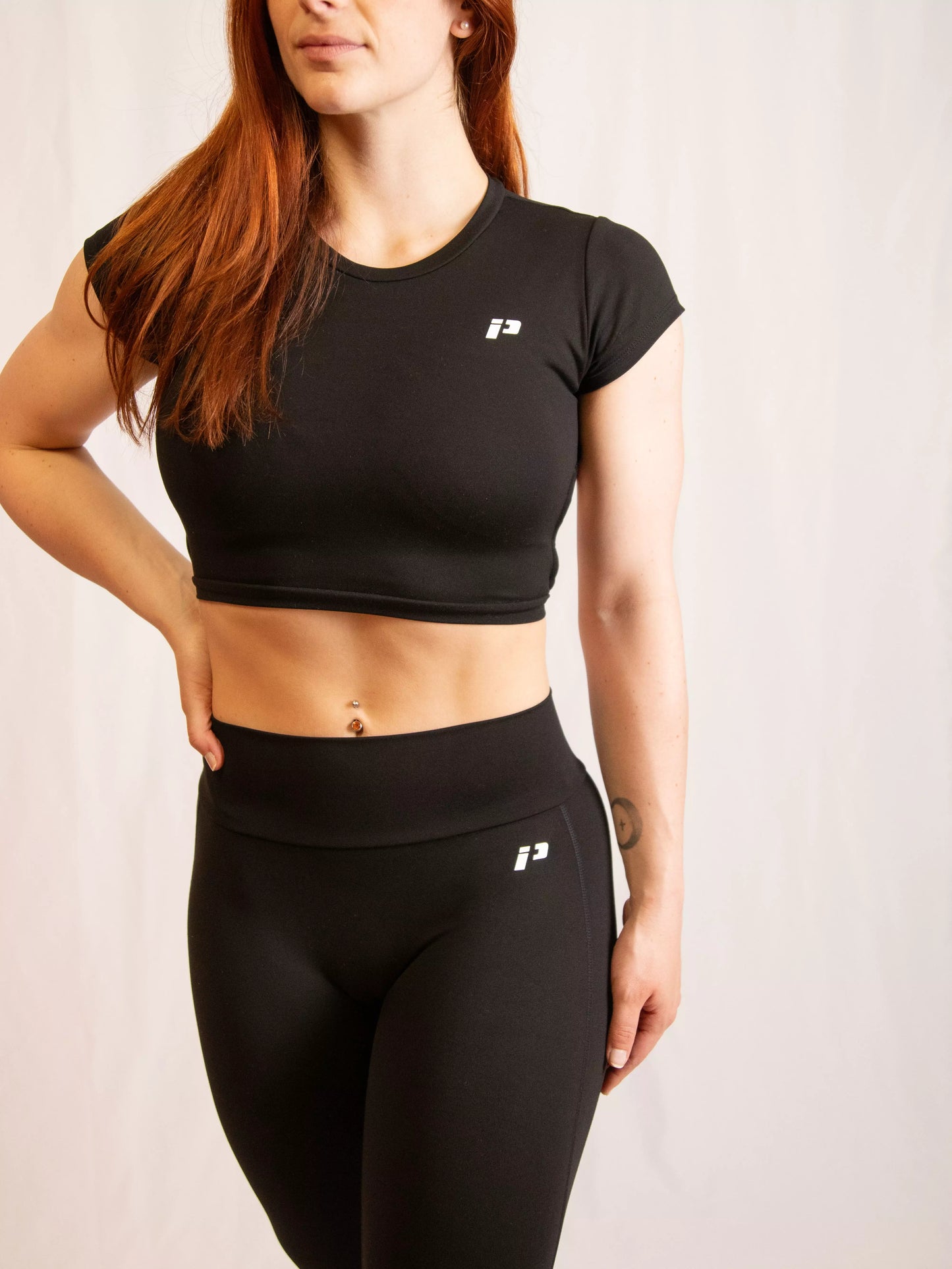 Crop Top Curve Noir