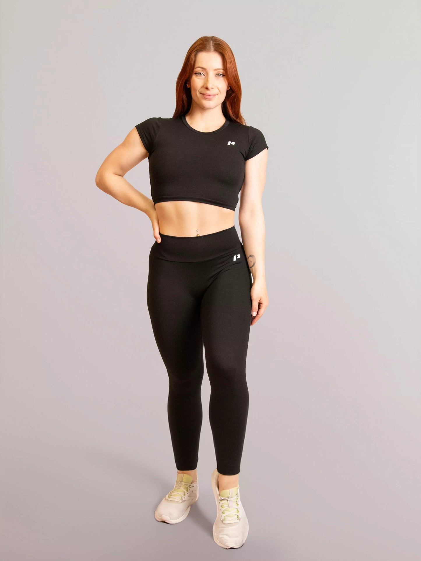 Crop Top Curve Noir