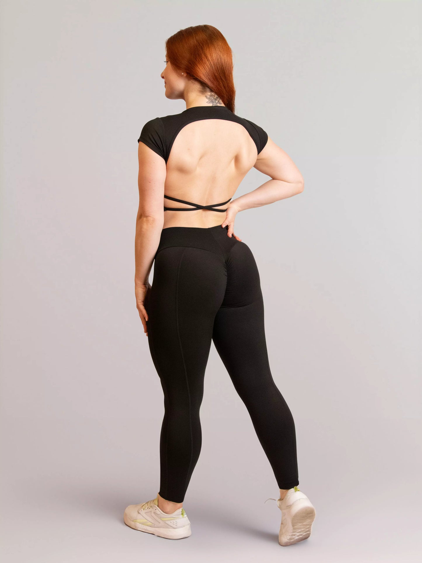 Crop Top Curve Noir
