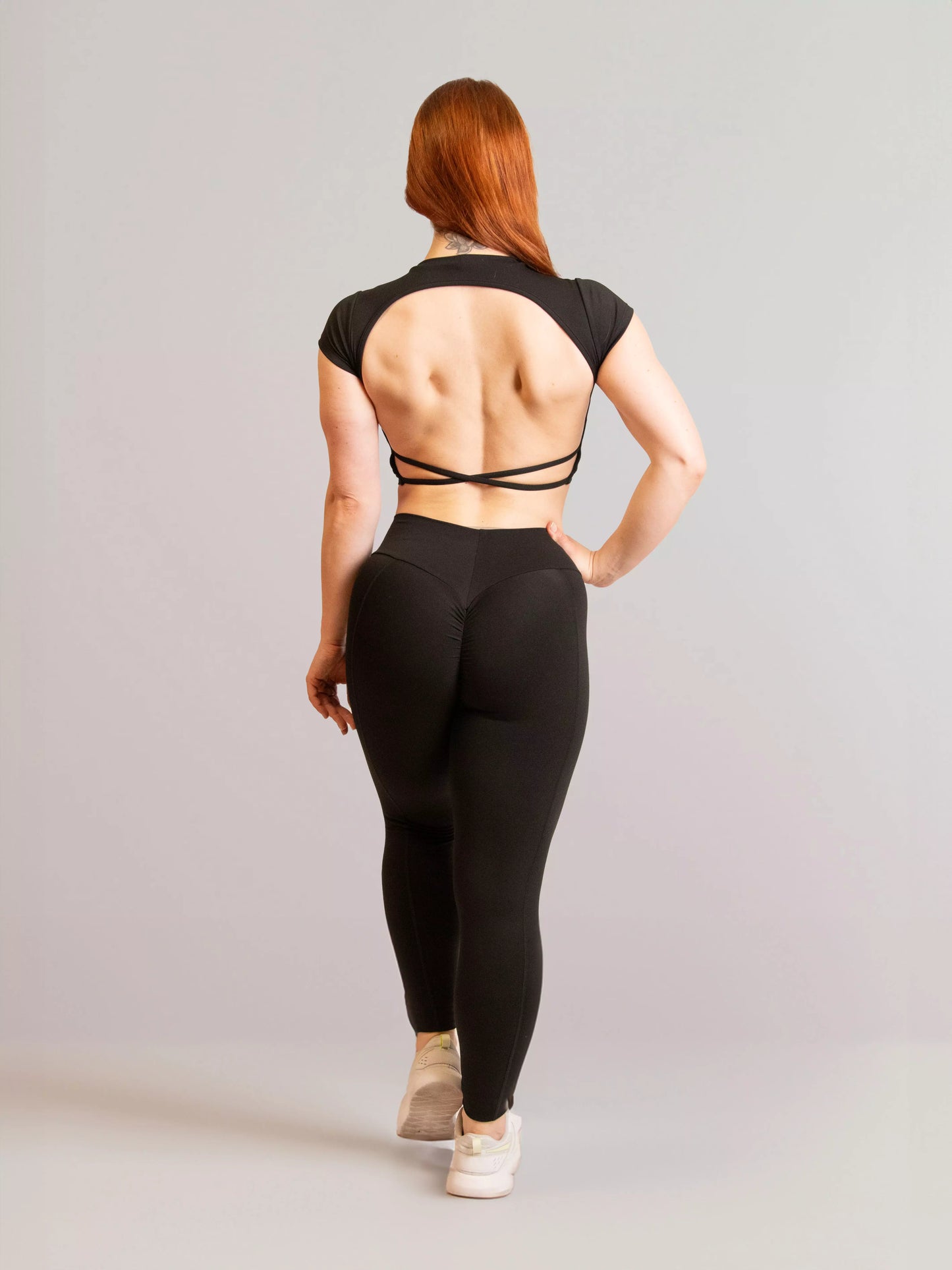 Crop Top Curve Noir