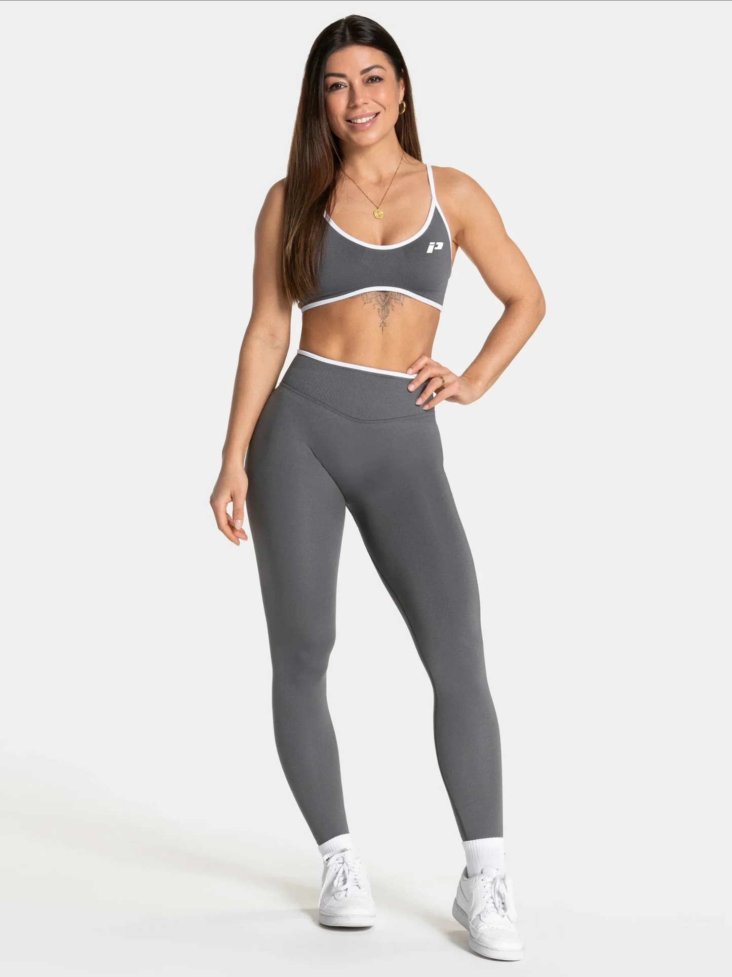 Brassière De Sport Gris - Maintient Réglables