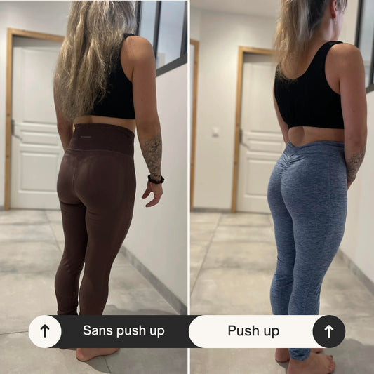 Legging Push-Up avant/après 💪