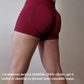 Short Ventre-Plat Rouge Bordeaux | Push-up