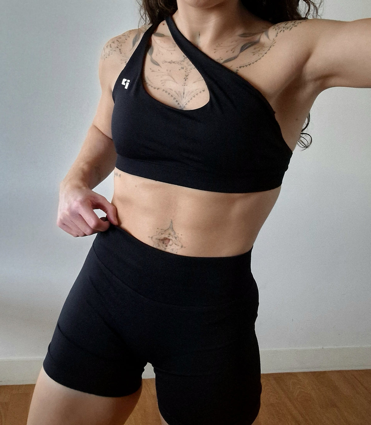 Short Push-up Noir | Galbe & Maintien