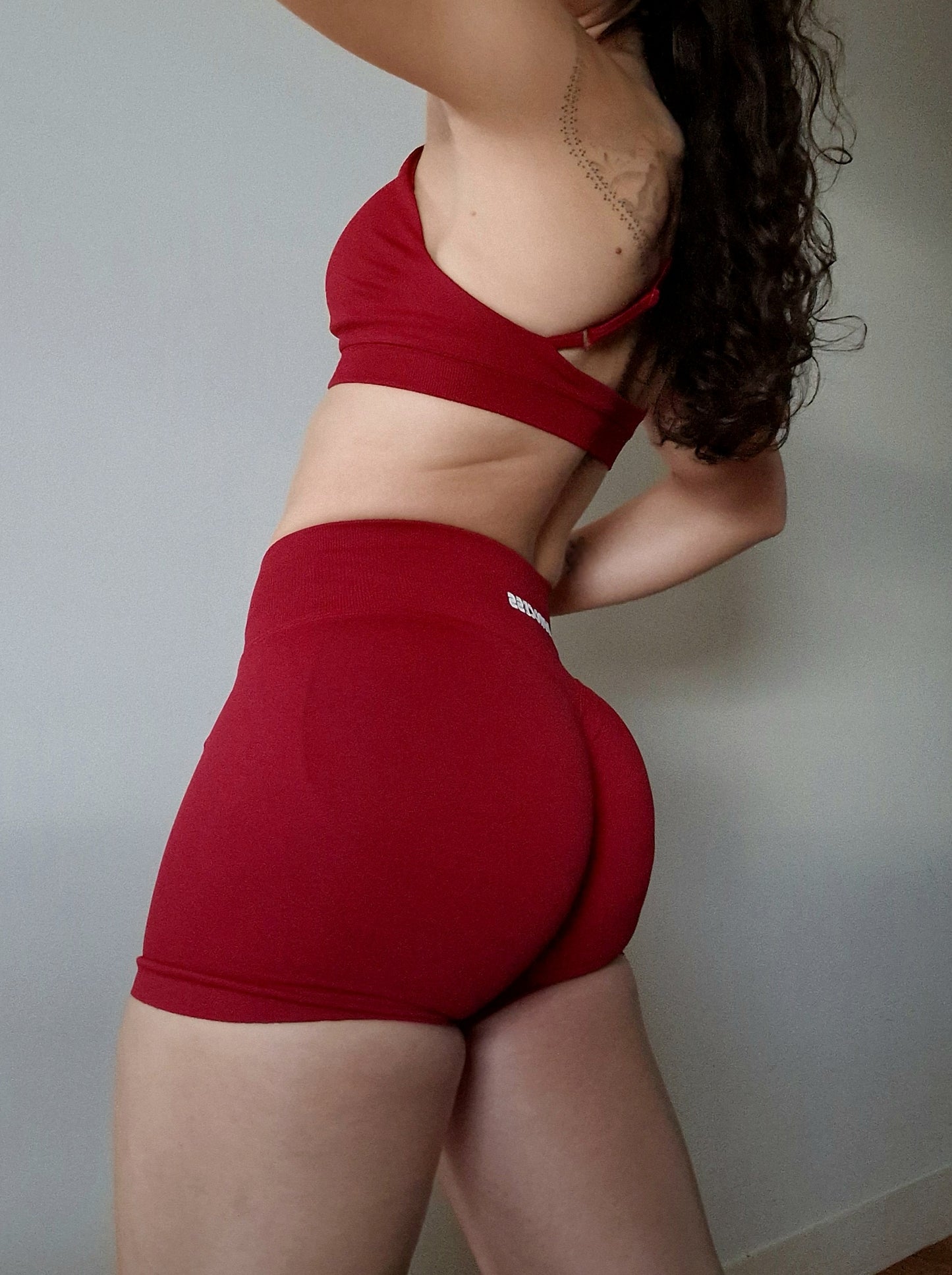 Short Push-up Rouge | Galbe & Maintien