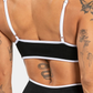 Brassière De Sport Noir - Maintient Réglables