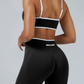 Short Ventre-Plat Noir | Push-up