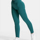 Legging Ventre-Plat Vert | Push-up