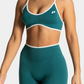 Brassière De Sport Vert - Maintient Réglables