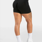 Short Ventre-Plat Noir | Push-up