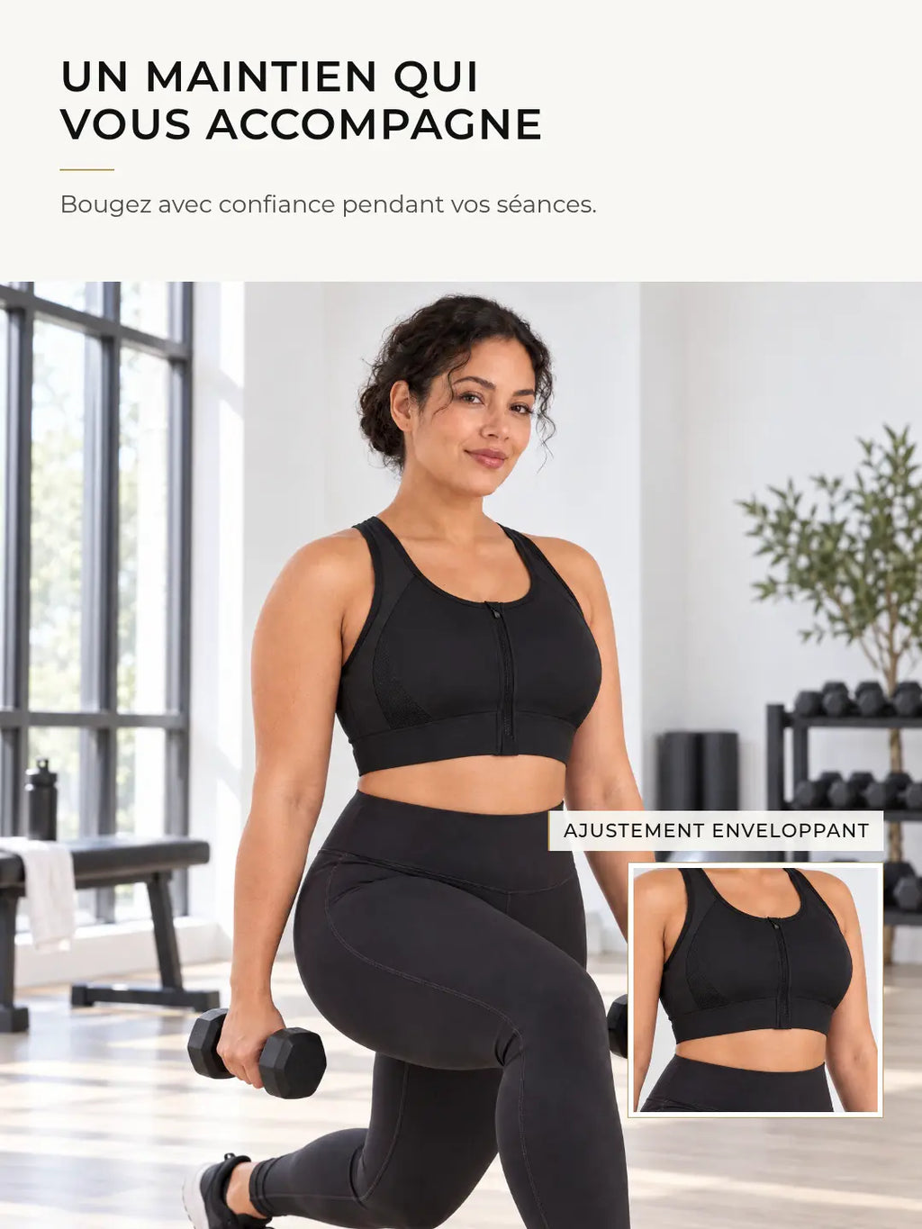 Brassière de sport Forte poitrine