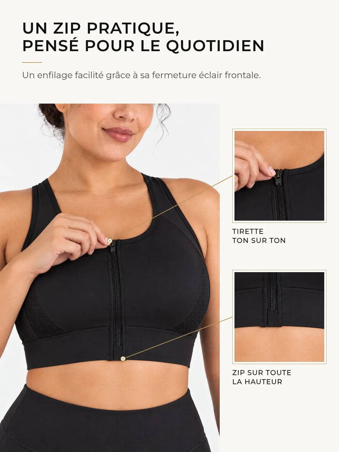 Brassière de sport Forte poitrine