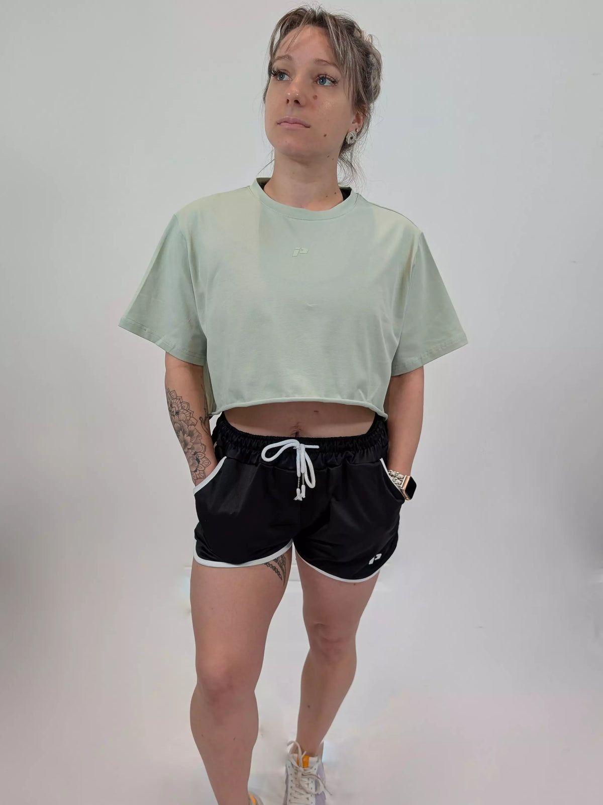 Crop Top Vert - Sport Intense