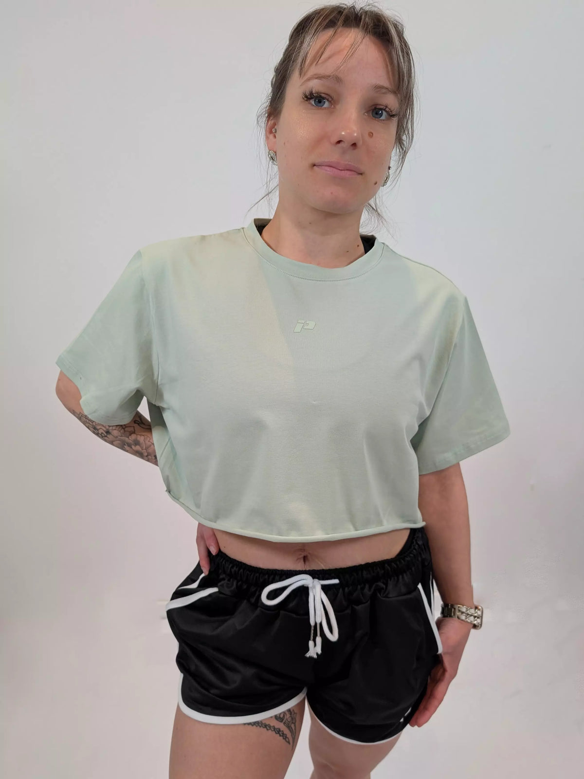 Crop Top Vert - Sport Intense