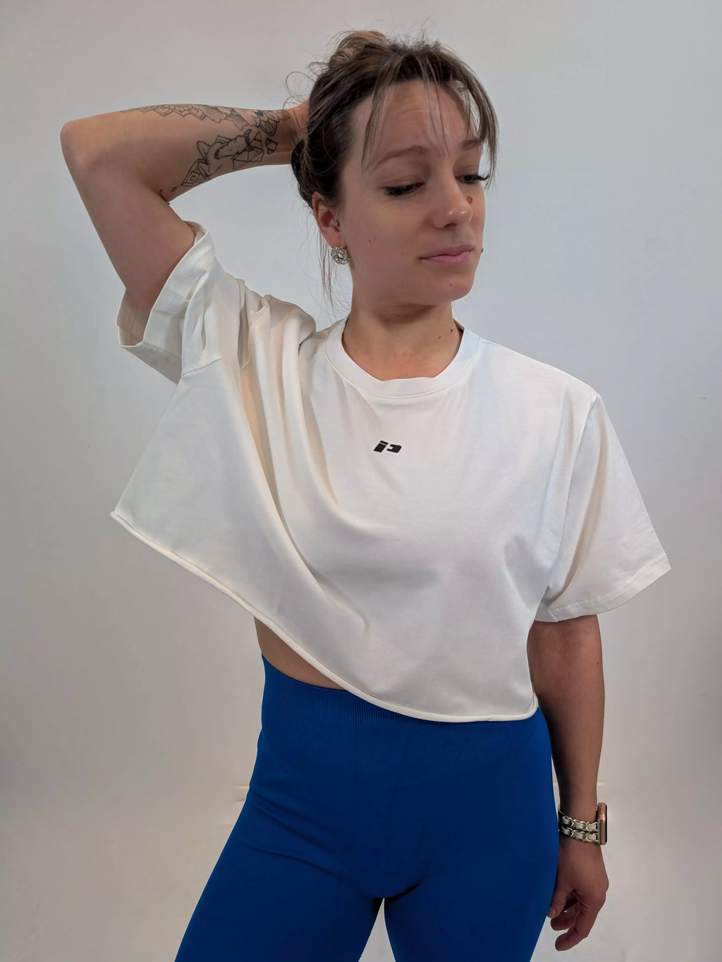 Crop Top Blanc - Sport Intense