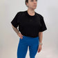 Crop Top Noir - Sport Intense