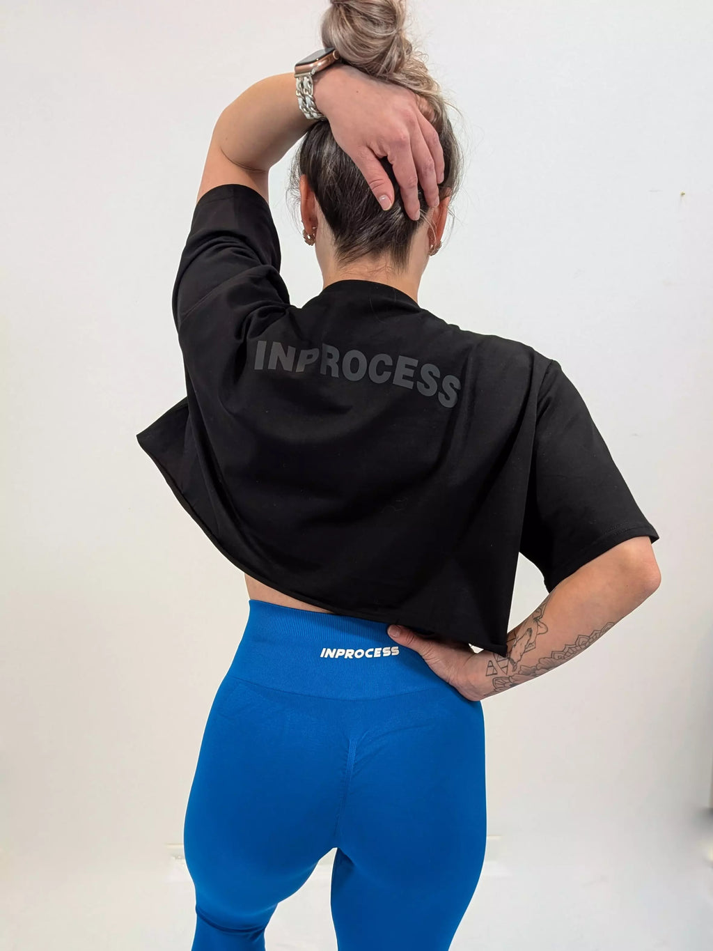 Crop Top Noir - Sport Intense