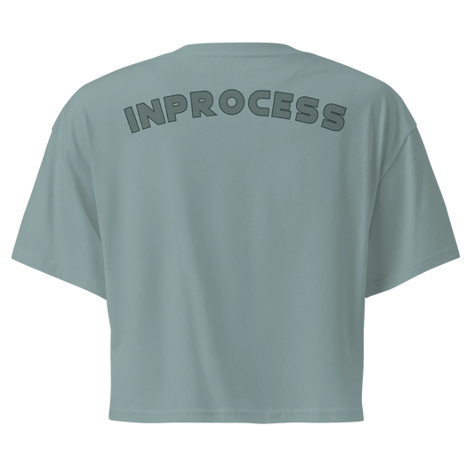 Crop Top Vert Foncé- Sport Intense
