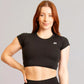 Crop Top Curve Noir