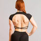 Crop Top Curve Noir