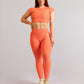 Crop Top Curve Orange