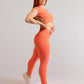 Crop Top Curve Orange