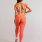 Crop Top Curve Orange