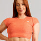 Crop Top Curve Orange