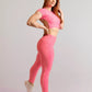 Crop Top Curve Rose