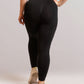 Legging de sport noir inprocess de dos