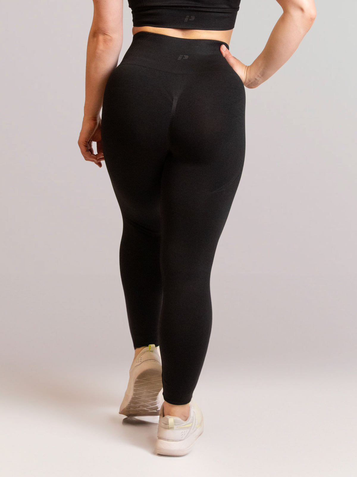 Legging de sport noir inprocess de dos