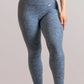 Legging de sport push up bleu