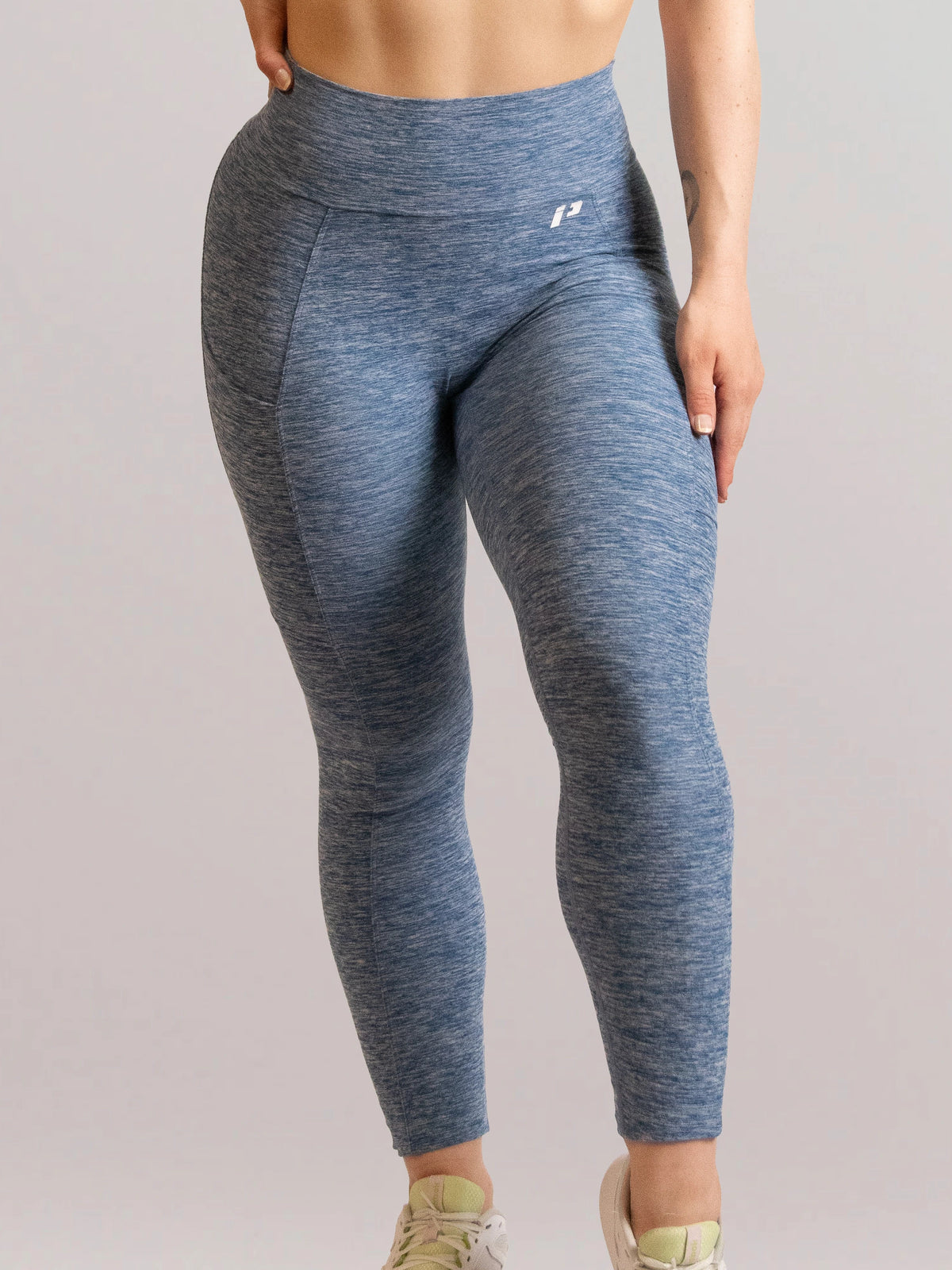 Legging de sport push up bleu