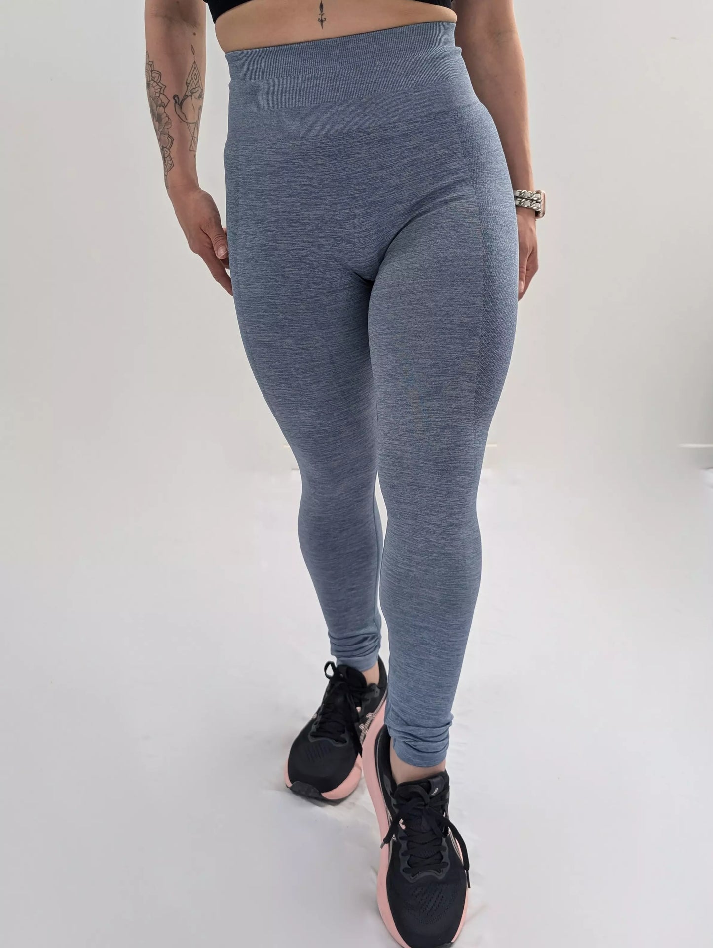 Legging Essential Bleu Gris