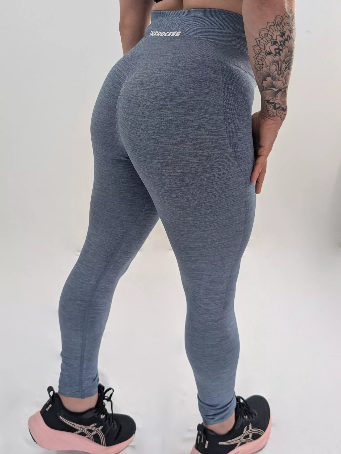 Legging Essential Bleu Gris