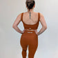 Brassière Rib Marron