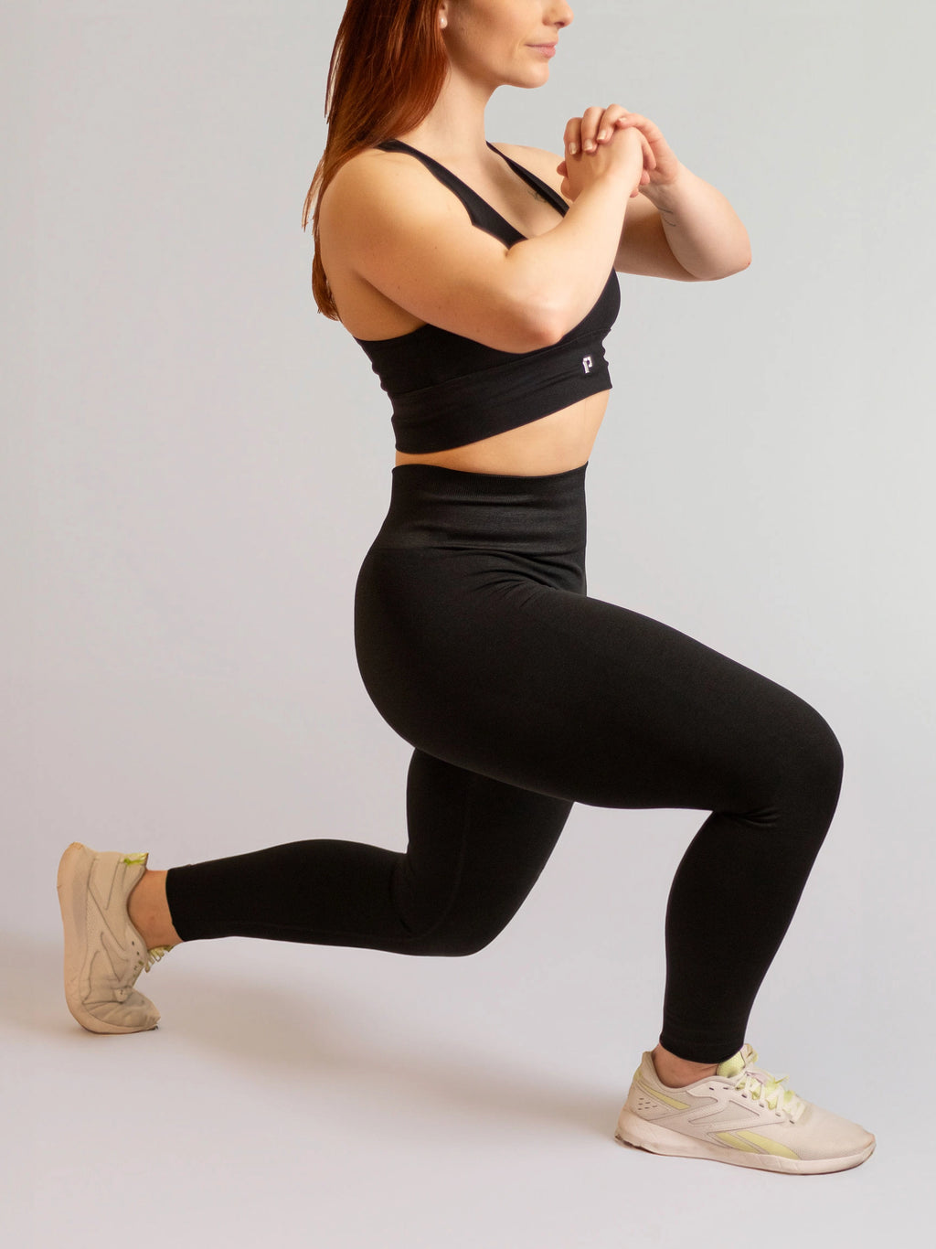 Legging de sport noir avec brassiere de sport noir