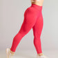 legging rose inprocess de sport de 3/4