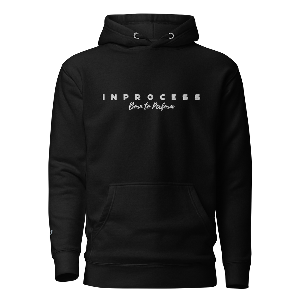 Hanoracul negru brodat InProcess
